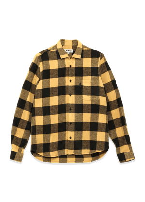 Curtis Wool Blend Check Shirt