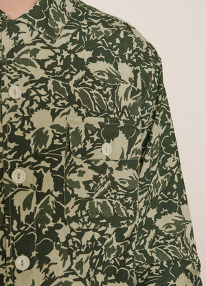 Feathers Cotton Print Shirt - LAST PIECE