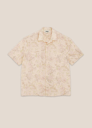 Mitchum Cotton Flax Floral Short Sleeve Shirt