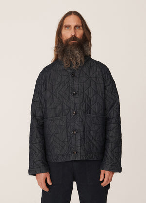 Erkin Quilted Cotton Star Jacket