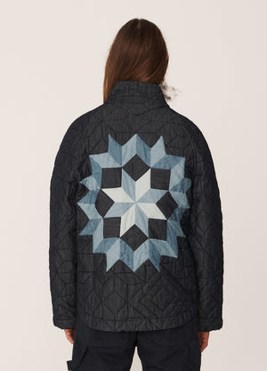 Erkin Quilted Cotton Star Jacket