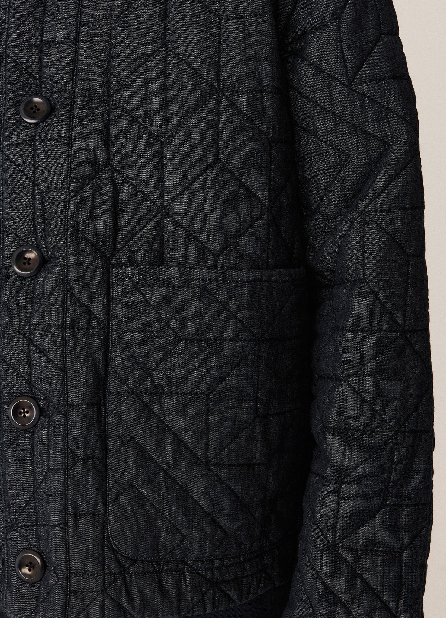 Erkin Quilted Cotton Star Jacket