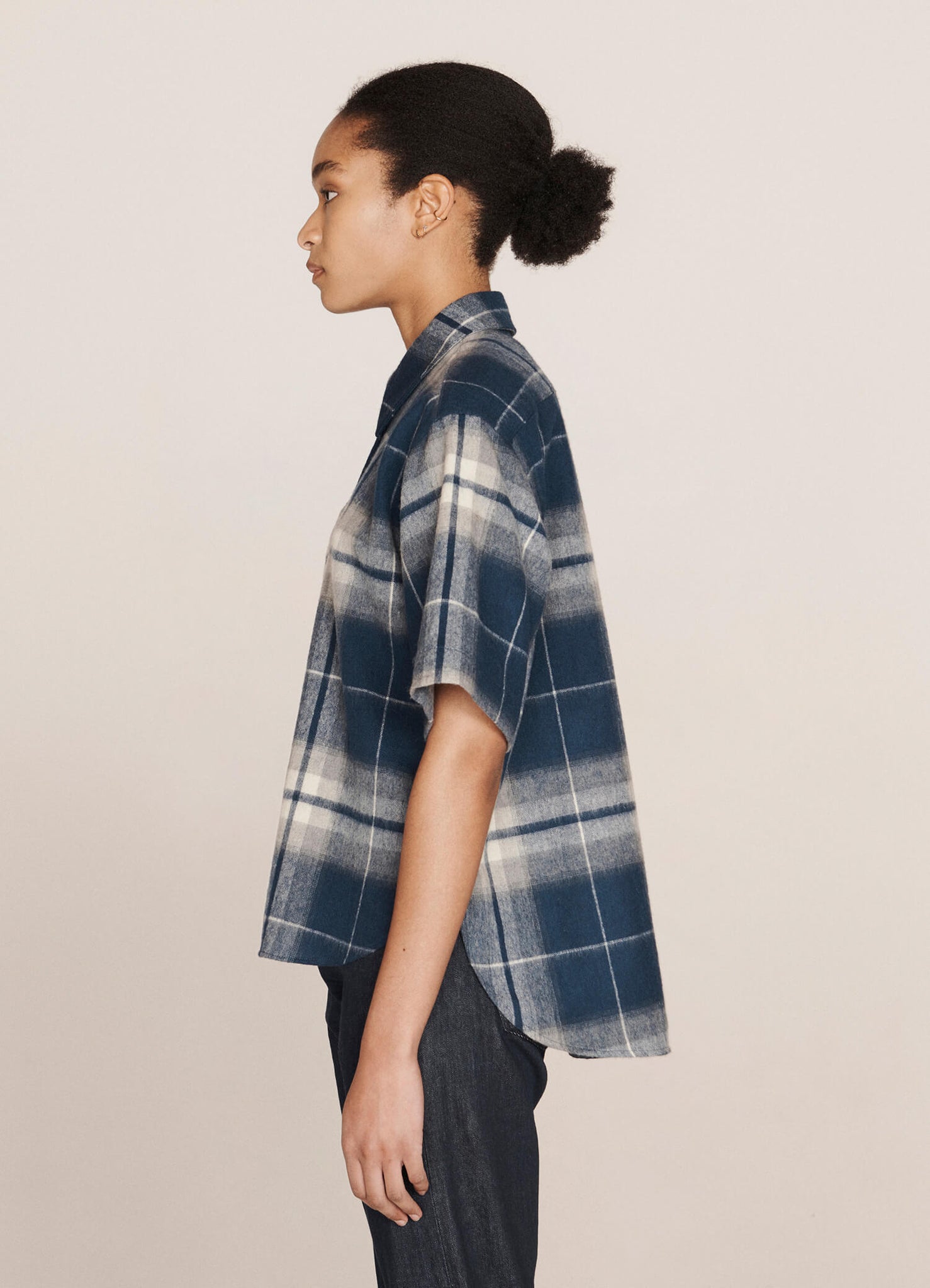 Eva Wool Check Shirt - LAST PIECE