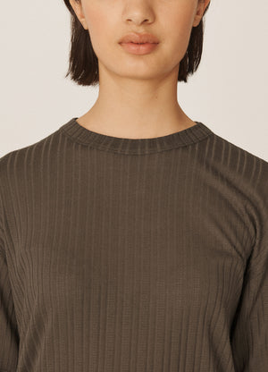 Triple Sheer Jersey T Shirt