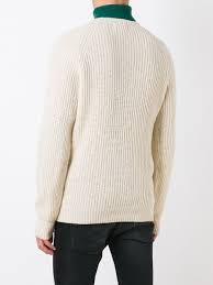 Crew Neck Pullover - Cream - LAST PIECE