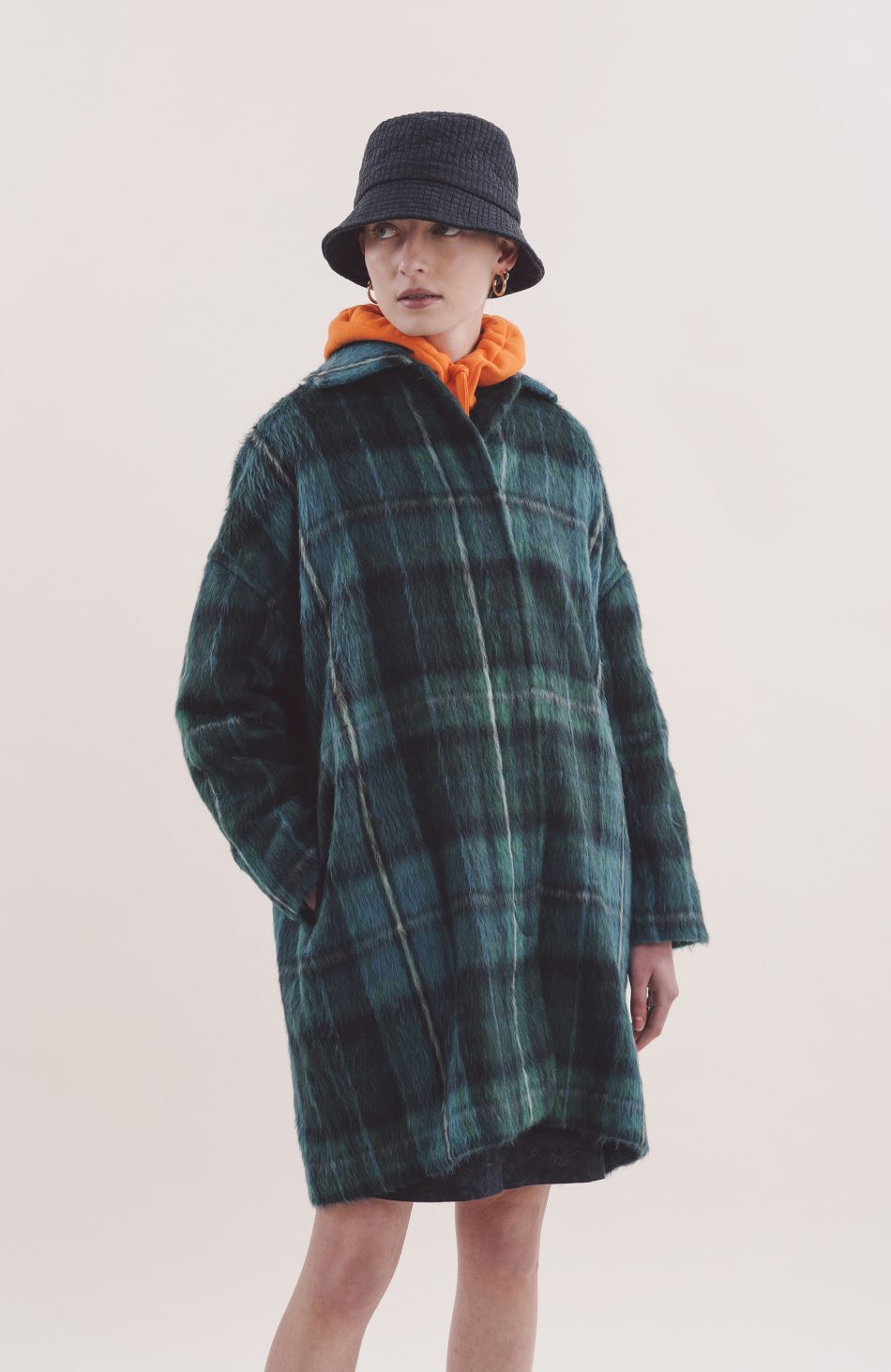 Cocoon Coat — TARTAN