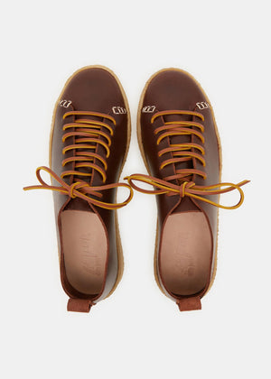 Winstone Crepe — BROWN LEATHER