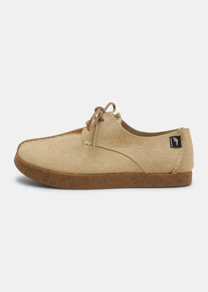 Lennon Suede Centre Seam Shoe — SAND