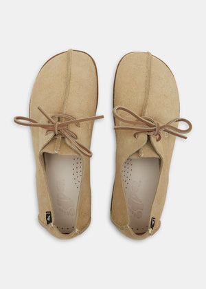 Lennon Suede Centre Seam Shoe — SAND