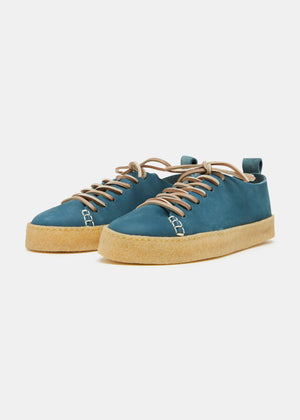 Rufus Womens Nubuck New Reg Fit Shoe — DENIM
