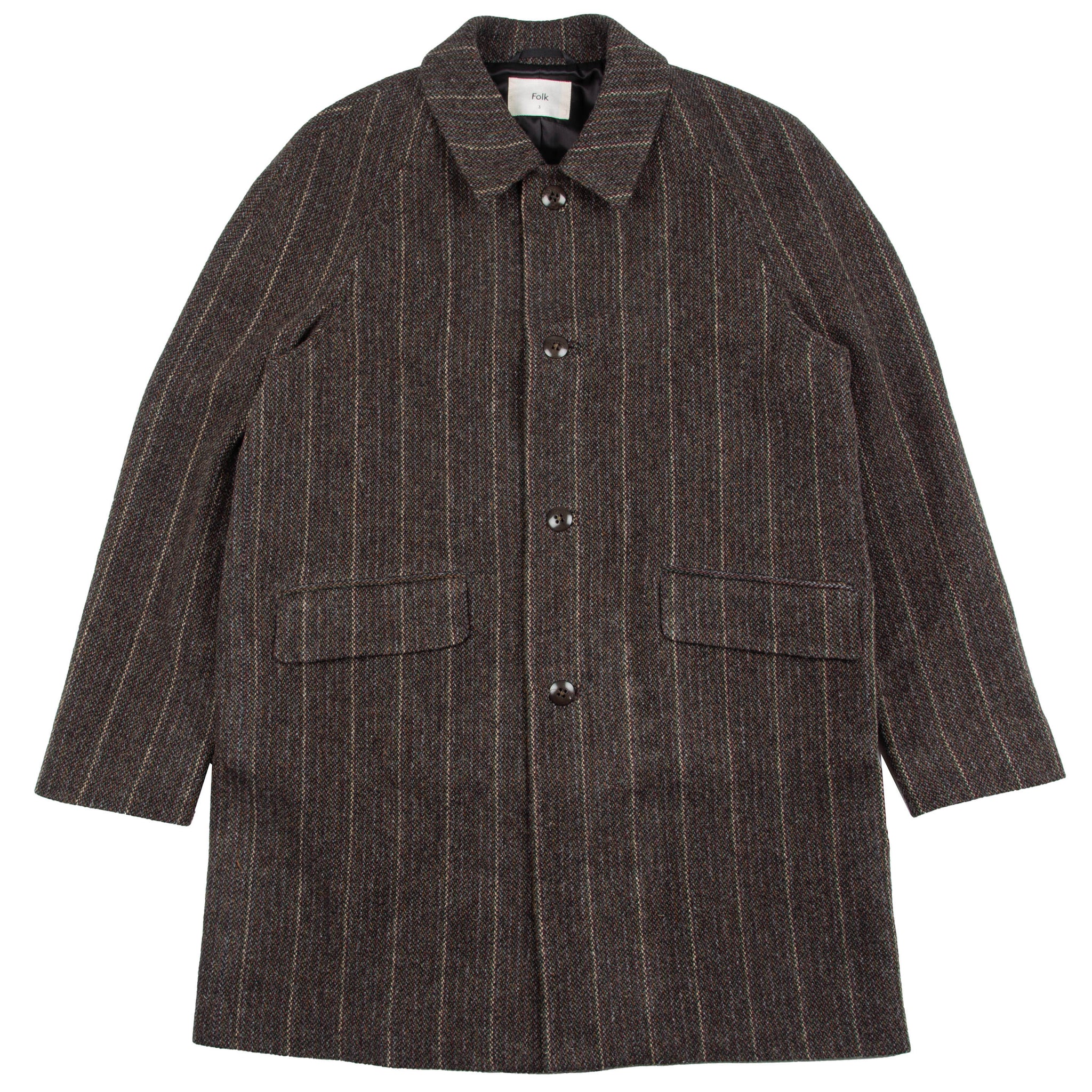 Clean Cart Coat Wool