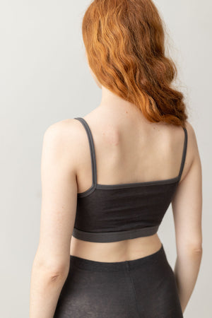 Crop Top Halti - Anthracite