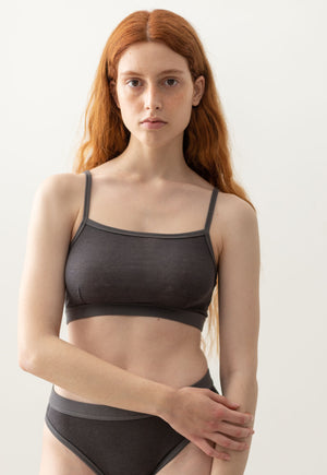 Crop Top Halti - Anthracite