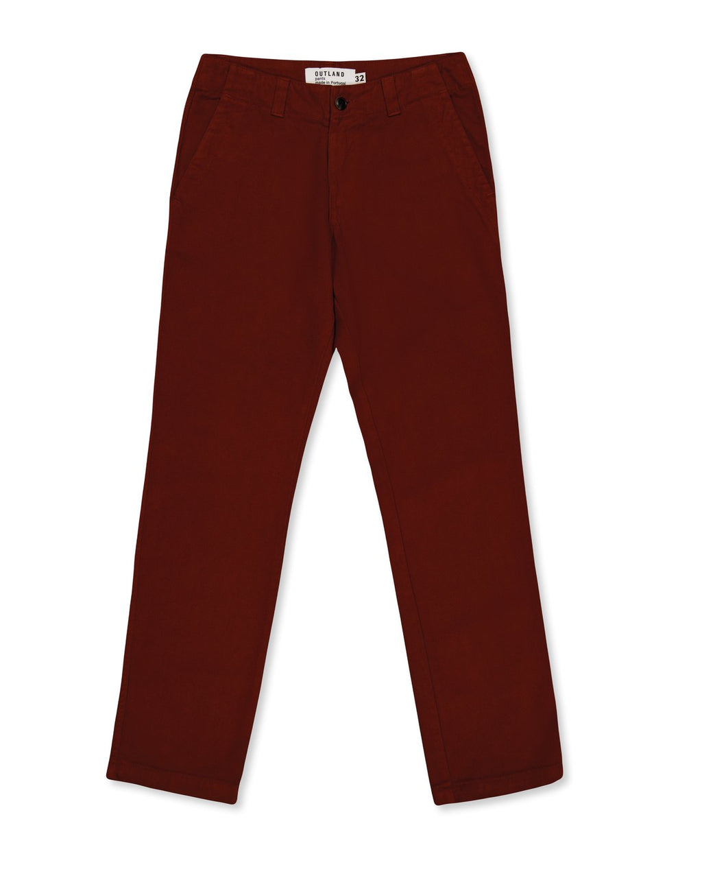 DOCK PANTS — RUST — Handcrafted in Portugal — LAST PIECE