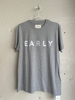 Early Logo Men Tee - Grey/Reflector