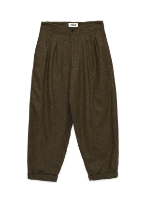 Creole Cotton Twill Peg Trousers