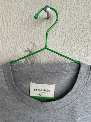 EARLYMADE Early Logo Women Tee — GREY / REFLECTOR