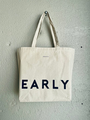 EARLY Tote Bag — ECRU