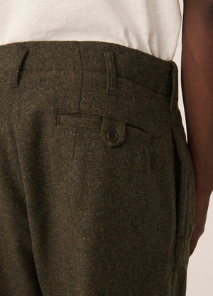 Creole Cotton Twill Peg Trousers