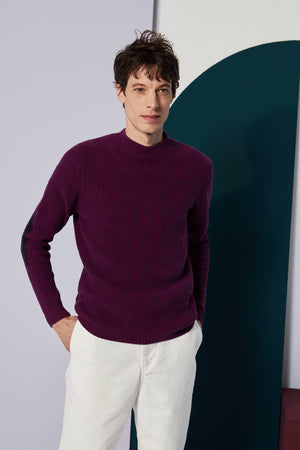 Sisilo Lambswool Sweater - Violet