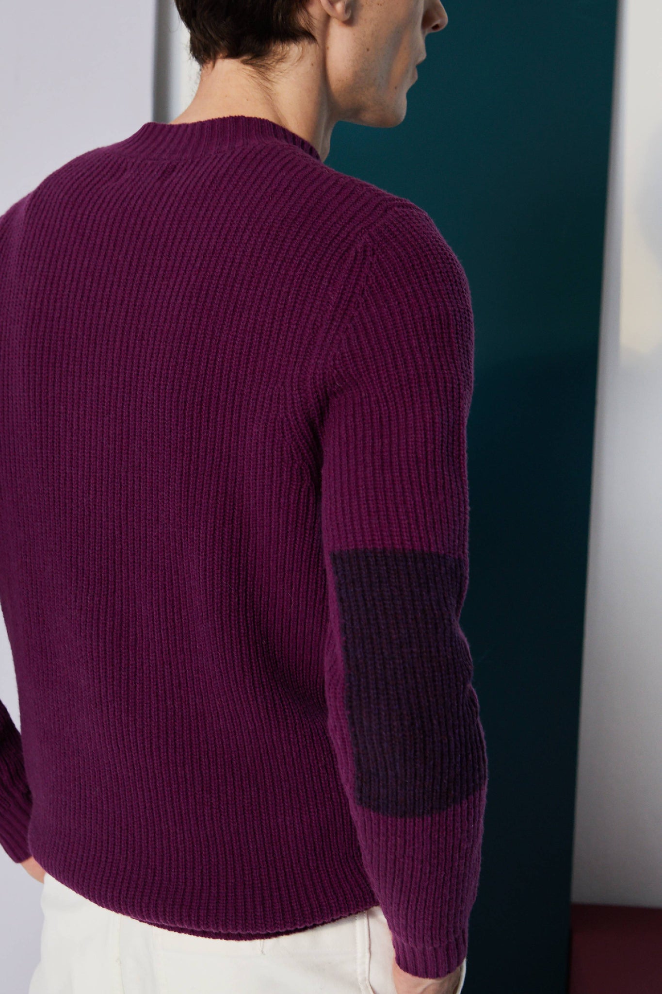 Sisilo Lambswool Sweater - Violet