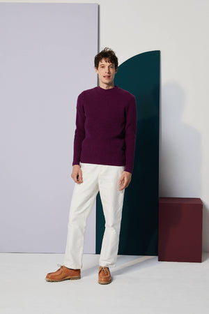 Sisilo Lambswool Sweater - Violet