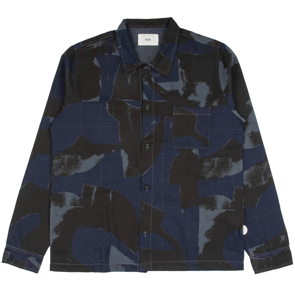 Ls Seoul Shirt Olio Print