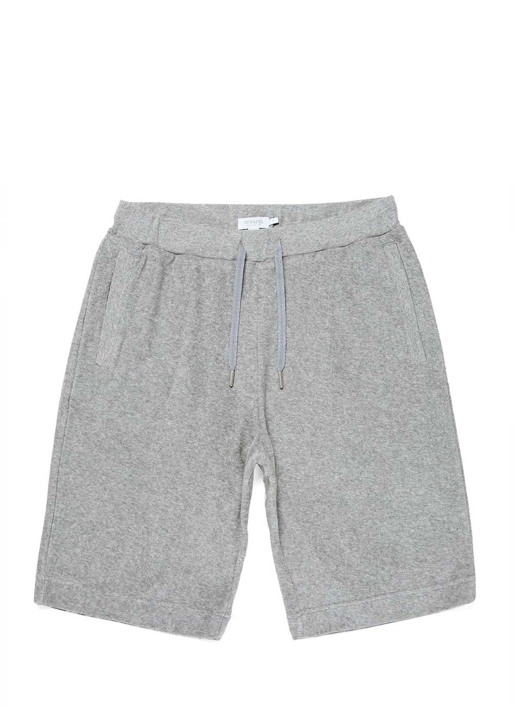 Towelling Shorts Grey