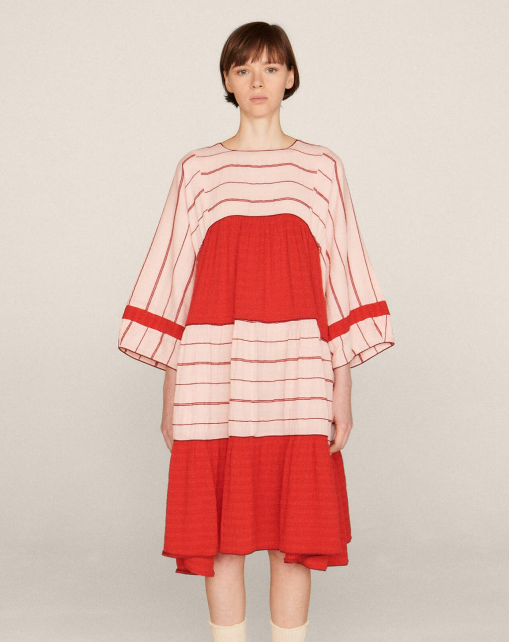 Paloma Cotton Jacquard Dress