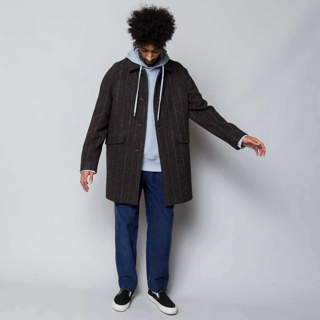 Clean Cart Coat Wool